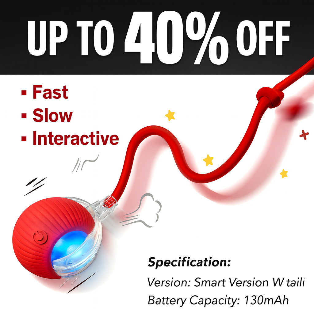 Smart Dog Toy | Interactive, Rechargeable & Bite-Resistant | Canine Gear Box