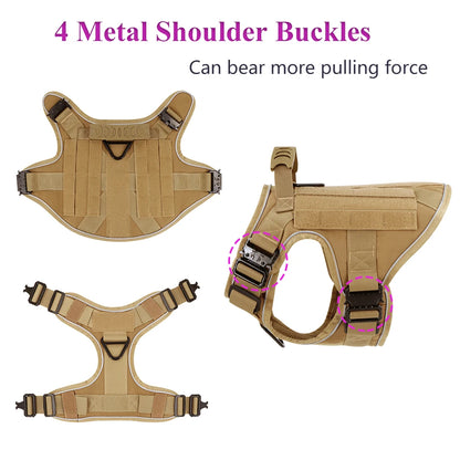 Big Harness for Dog | Reflective No-Pull Dog Harness for Large & Small Dogs